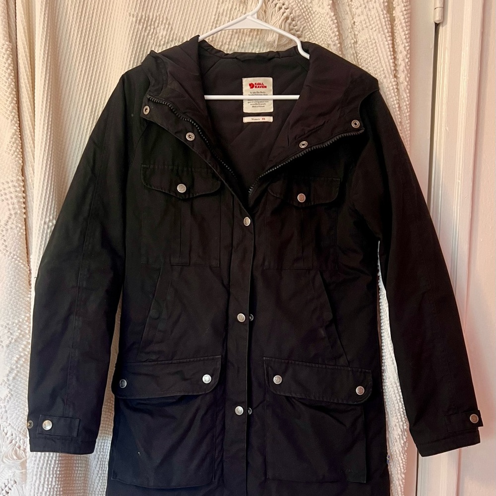 Fjallraven Greenland Parka Women’s G-1000 Black Extra Small XS